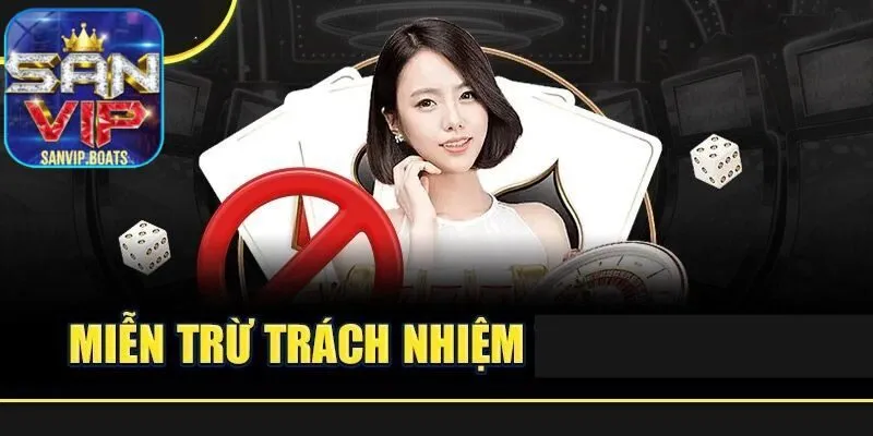 Sanvip sẽ miễn nhiễm trách nhiệm khi bạn tự ý thay đổi quy trình giao dịch 